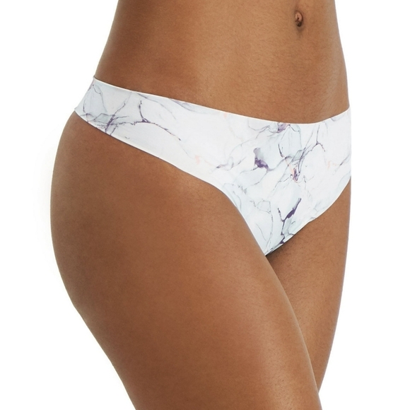 Alfani Women's Laser-Cut Thong Underwear 2-Pk Set Marble‎ Size L - Picture 2 of 8